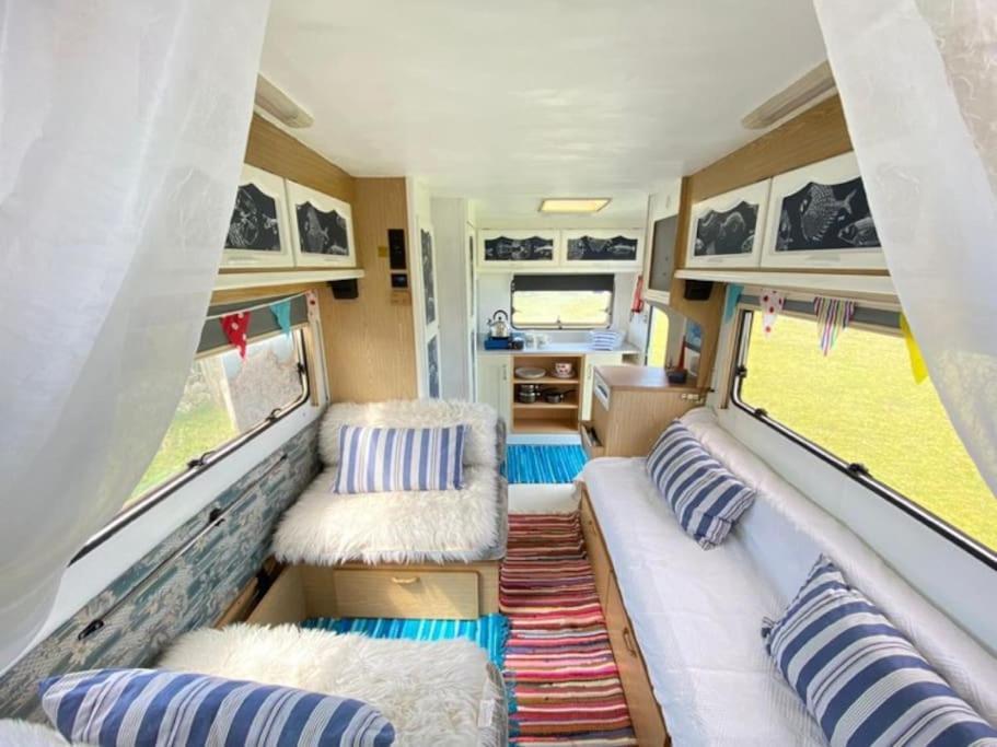 Lily Cosy Campervan With Sea Views & Amazing Sunrises St Ives Exteriér fotografie