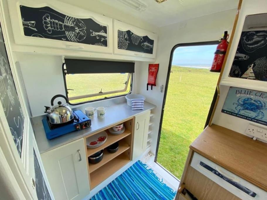 Lily Cosy Campervan With Sea Views & Amazing Sunrises St Ives Exteriér fotografie